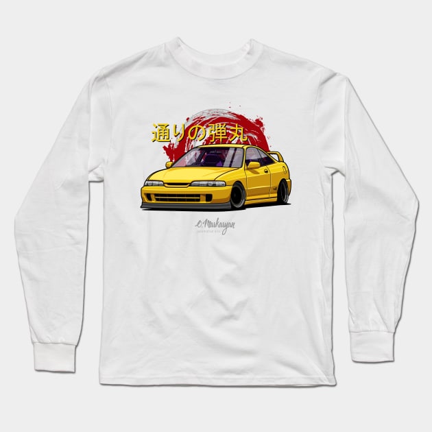 JDM Garage Long Sleeve T-Shirt by Markaryan